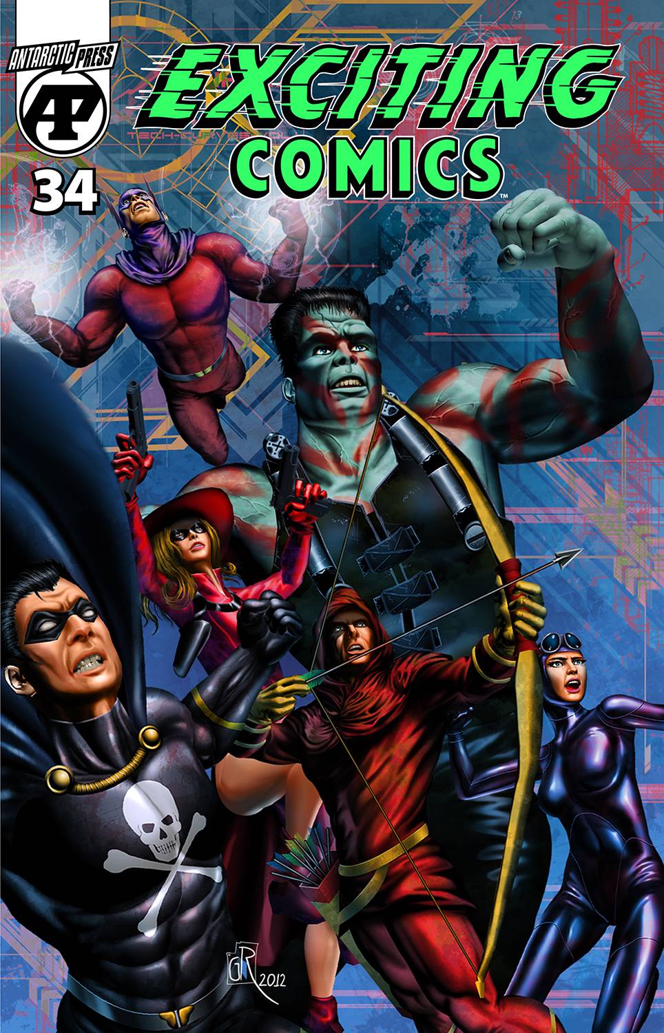 Exciting Comics #34 (STL258721)