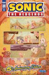 Sonic The Hedgehog #1 5Th Annv Ed Cvr E 10 Copy Invc Gray (STL258422)