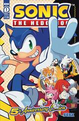 Sonic The Hedgehog #1 5Th Annv Ed Cvr C Yardley (STL258420)