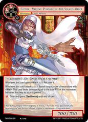 Cecilia, Warring Punisher of the Solaris Order - TWS-020 - SR