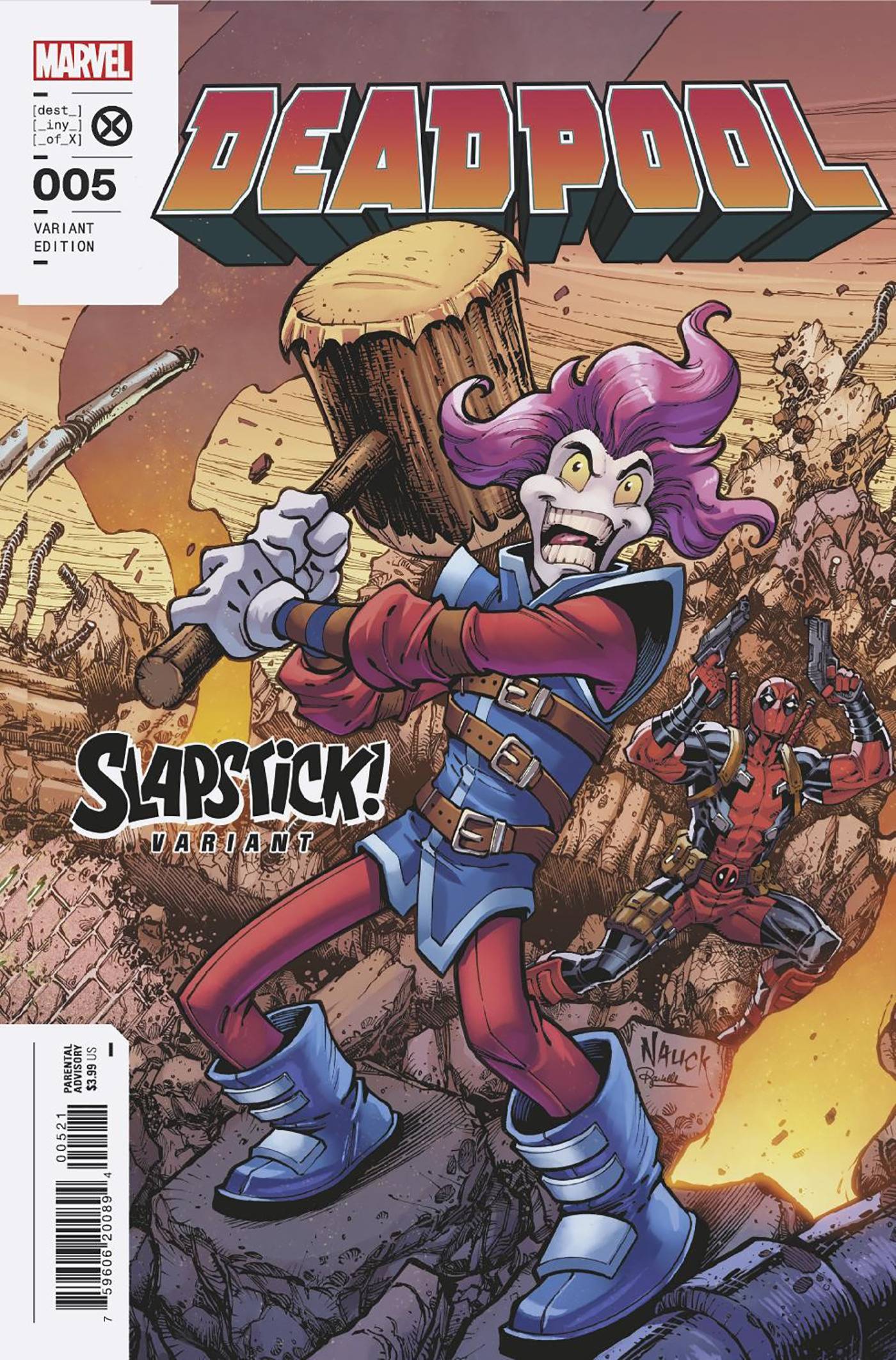 Deadpool #5 Nauck Slapstick Var (STL258141)