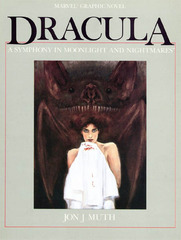 Marvel Graphic Novel 26 Dracula A Symphony In Moonlight And Nightmares
