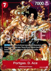 One Piece Portgas.D.Ace Parallel Alternate Art 2024 Paramount War OP02-013