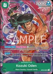 Kozuki Oden - OP02-030 - SR - Parallel Art - Foil