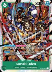 Kozuki Oden - OP02-030 - SR - Foil