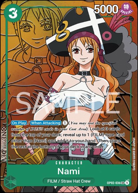 Buggy (Alternate factory Art) - Paramount War (OP02) One Piece Card Game