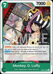 Monkey. D. Luffy - OP02-041 - R - Foil