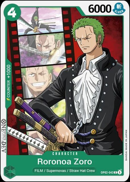Roronoa Zoro - OP02-043 - C
