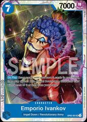 Emporio Ivankov - OP02-051 - SR - Foil