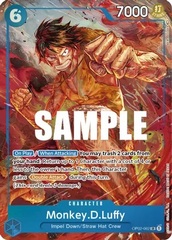 Monkey. D. Luffy - OP02-062 - SR - Parallel Art - Foil