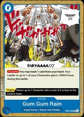 Gum Gum Rain - OP02-068 - R - Foil