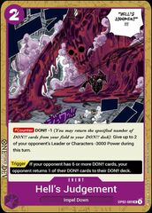 Judgment of Hell - OP02-089 - R - Foil