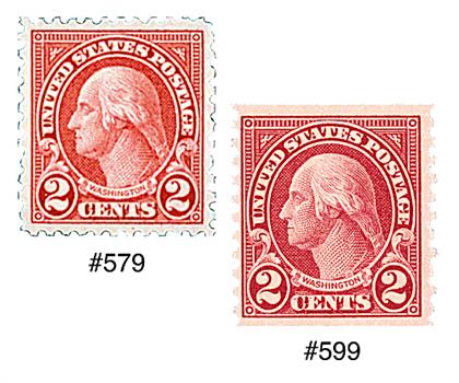 US #579//599