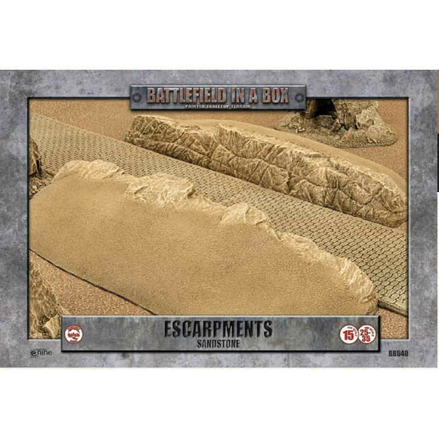 Battlefield in a Box: Escarpments - Sandstone