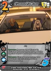 Carpool To Work (XR) - 1st Edition