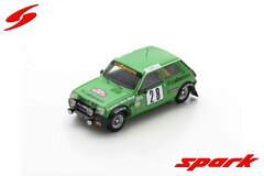 1/43 Renault 5 Alpine No.28 Monte Carlo Rally 1979 Bruno Saby - Michel Guegan