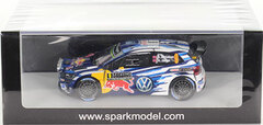 1/43 Volkswagen Polo R WRC No.9 2nd Monte Carlo 2016 Volkswagen Motorsport II - (Night Version) A. Mikkelsen - A.