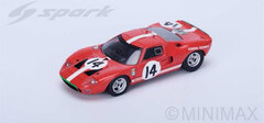 1/43 Ford GT40 No.14 Le Mans 1966 P. Sutcliffe - D. Spoerry