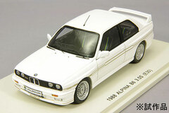 KIDBOX x Spark 1/43 1988 ALPINA B6 3.5S (E30) WHITE