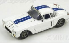 Spark Resin Model 1/43 Chevrolet Corvette 1960 Le Mans 24 Hours #1 B.Cunningham/ B.Kimberley