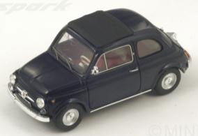 Spark Resin Model 1/43 Fiat 500F 1965 Blue