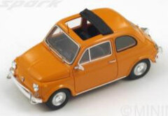 Spark Resin Model 1/43 Fiat 500L Orange