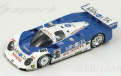 Spark Resin Model Car 1/43 Toyota 89C-V 1989 - 24 heures du Mans #36 H.Ogawa/P.Barilla/R.Cheever