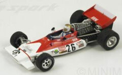 Spark Resin Model 1/43 BRM P153 1972 Belgium GP #26 V.Schuppan