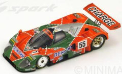 Spark Resin Model 1/43 Mazda 787B 1991 Le Mans 24 Hours Winner #55 V.Weidler/ J.Herbert/ B.Gachot