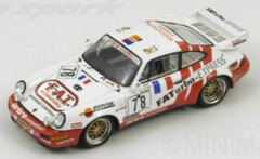 Spark Resin Model 1/43 Porsche 911 Carrera RSR 1993 Le Mans 24 Hours #78 J.Leconte/ P.de Thoisy/ J. Pareja