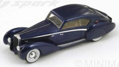Spark Resin Model Car 1/43 Delage D8 120 Letourneur 1938 - Blue