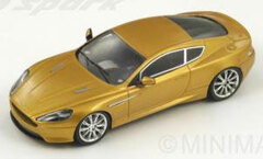 Spark Resin Model Car 1/43 Aston Martin Virage 2012 Gold