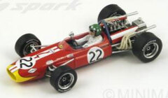 Spark Resin Model Car 1/43 Brabham BT20 1968 - Holland GP 5th #22 Silvio Moser