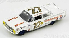 Spark Resin Model Car 1/43 Chevrolet Biscayne 1960 Daytona 500 Winner #27 J.Johnson