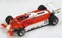 Spark Resin Model Car 1/43 Alfaromeo 179 1980 US GP #23 Bruno Giacomelli