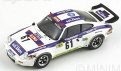 Spark Resin Model Car 1/43 Porsche 911RS 1977 Le Mans 24hours 10th Place #61 C.Gouttepifre/P.Malbran/A.Leroux