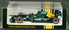 Spark Resin Model Car 1/43 Caterham CT01 2012 Malaysian GP #21 V.Petrov