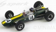 Spark Resin Model Car 1/43 Lotus 33 BRM 1967 Monaco GP 2nd Place #14 Graham Hill