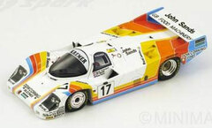Spark Resin Model Car 1/43 Porsche 956 1984 Le Mans 24 Hours T.Needell/D.Sutherland/R.French