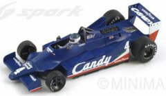 Spark Resin Model Car 1/43 Tyrrell 009 1979 British GP 3rd Place #4 Jean-Pierre Jarier
