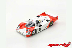 1/64 Porsche 956 No.8 6th 24H Le Mans 1983 B. Wollek - K. Ludwig - S. Johansson