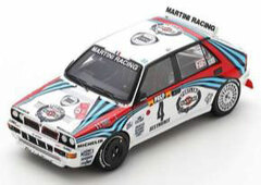 1/43 Lancia Delta HF Integrale No.4 Winner Monte Carlo Rally 1992 Didier Auriol - Bernard Occelli