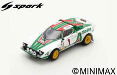 1/43 Lancia Stratos HF No.1 Winner Rally Monte Carlo 1977 S. Munari - S. Maiga