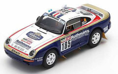 1/43 Porsche 959 No.185 Paris Dakar 1985 J. Ickx - C. Brasseur