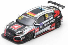 1/43 Honda Civic Type R TCR No.42 2nd Race 2 WTCR Macau Guia Race 2018 Timo Scheider