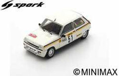 1/43 Renault 5 Alpine Turbo No.51 Rally de Monte Carlo 1984 F. Chauche - C. Teyssier