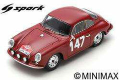 1/43 Porsche 356 BCarrera 2 GS-T No.147 Rally Monte Carlo 1964 R. Buchet - M. Gauvin