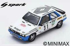 1/43 Renault 11 Turbo No.31 Rally Monte Carlo 1985 A. Oreille - S. Oreille