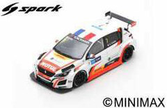 1/43 Peugeot 308 TCR No.7 DG Sport Competition Race 2 WTCR Macau Grand Prix 2018 Aurelien Comte
