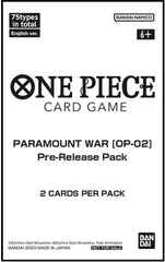 One Piece TCG: Paramount War Pre-Release Pack